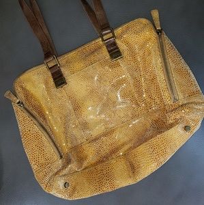 Hobo leather shoulder bag